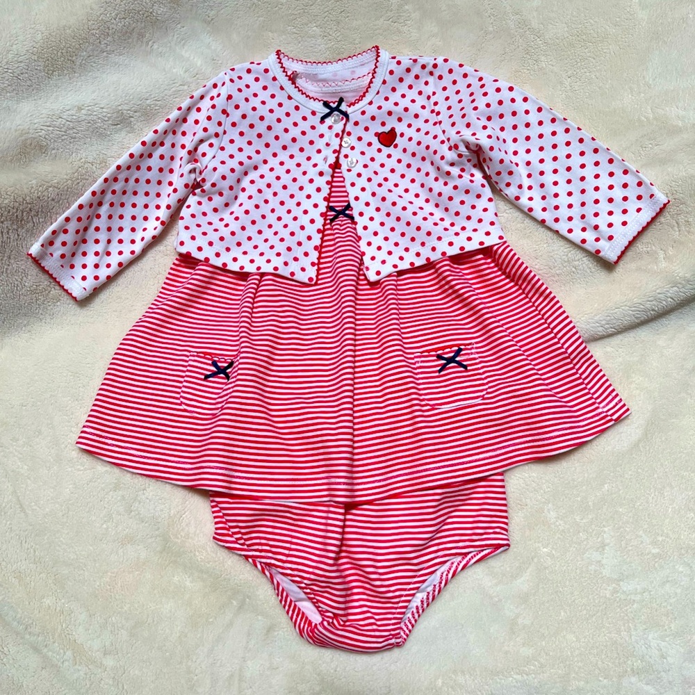 Little Me Baby Girl Dress Set